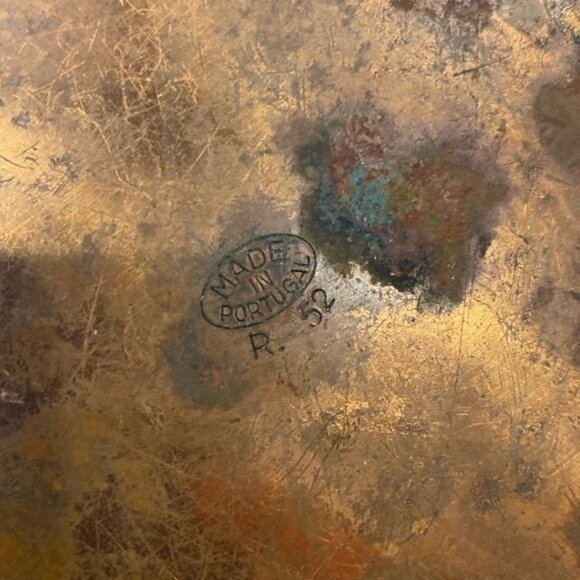 Vintage Antique 7" Copper Teapot Kettle with Lid - Picture 10 of 16